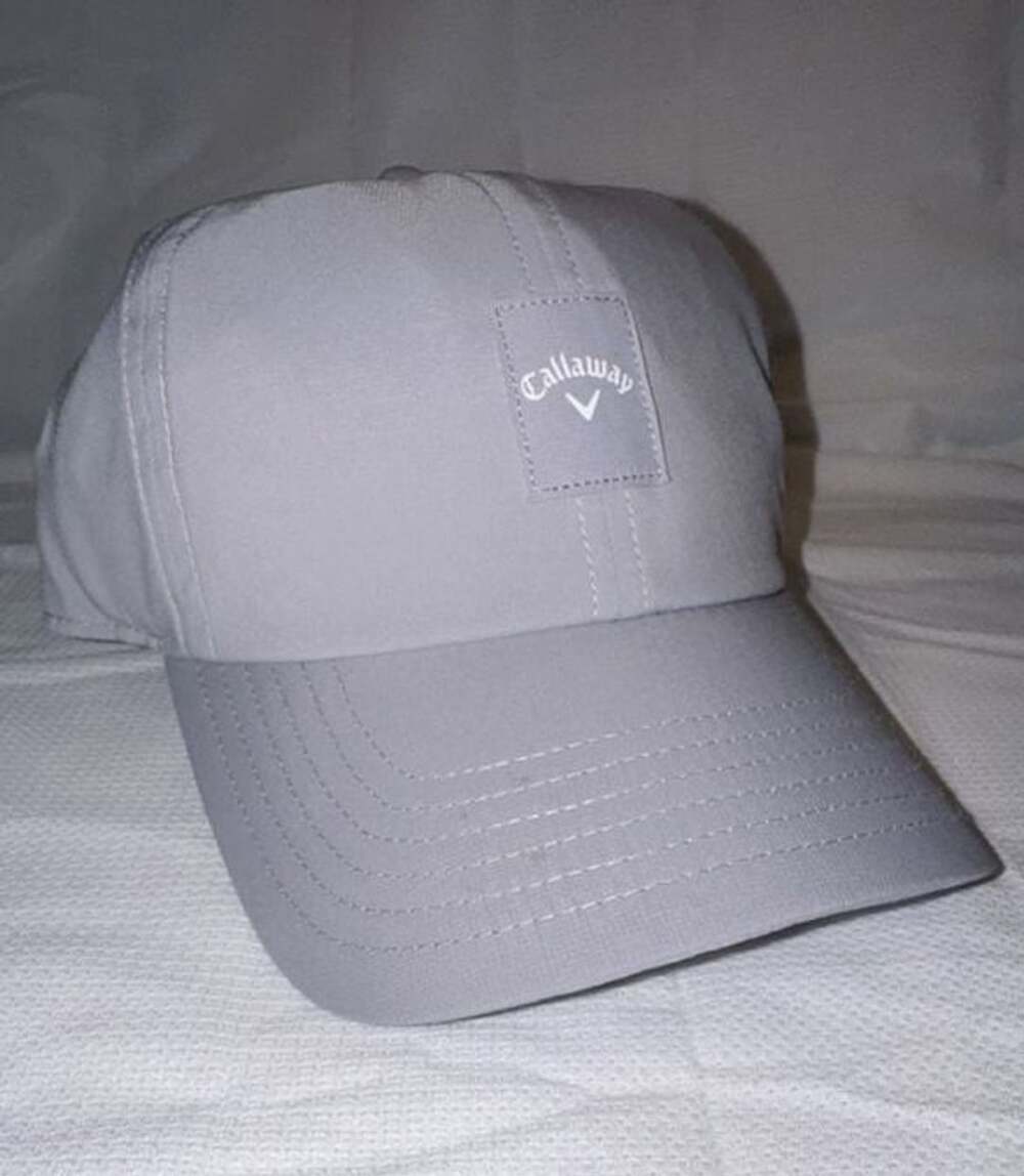 Callaway Training Aid Hat Gray Adjustable Golf Cap New With Tags